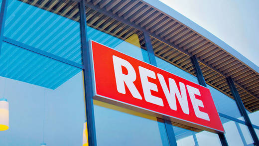 "Rewe sagt danke" - für eine Milliarden-Abbuchung.