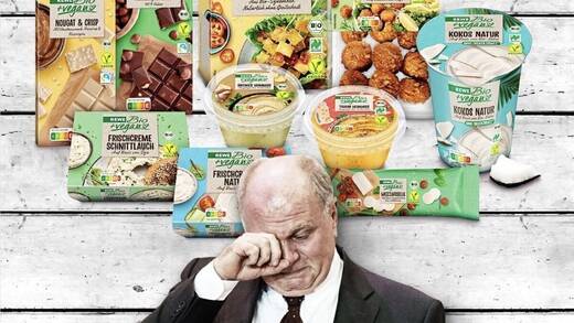 Einen Veganer macht Rewe aus Uli Hoeneß vermutlich trotz Instagram-Post nicht mehr.