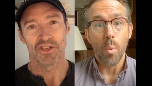 Der Social-Media-Schlagabtausch der Hollywood-Schauspieler Ryan Reynolds und Hugh Jackman geht in die nächste Runde.
