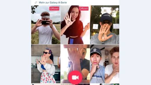Gib mir ein A: Die "Hashtag-Challenge" auf TikTok.
