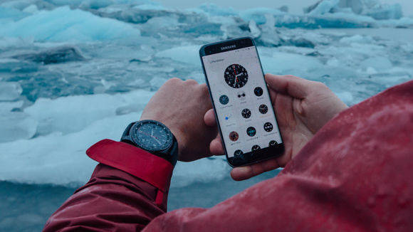 Samsung promotet die Gear S3 Frontier via Instagram.