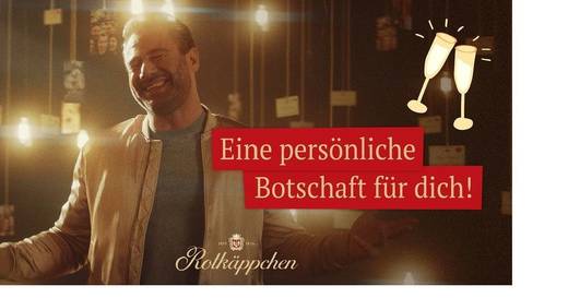 Song-Botschaften von Bambi-Gewinner Sasha: Rotkäppchen macht es möglich.