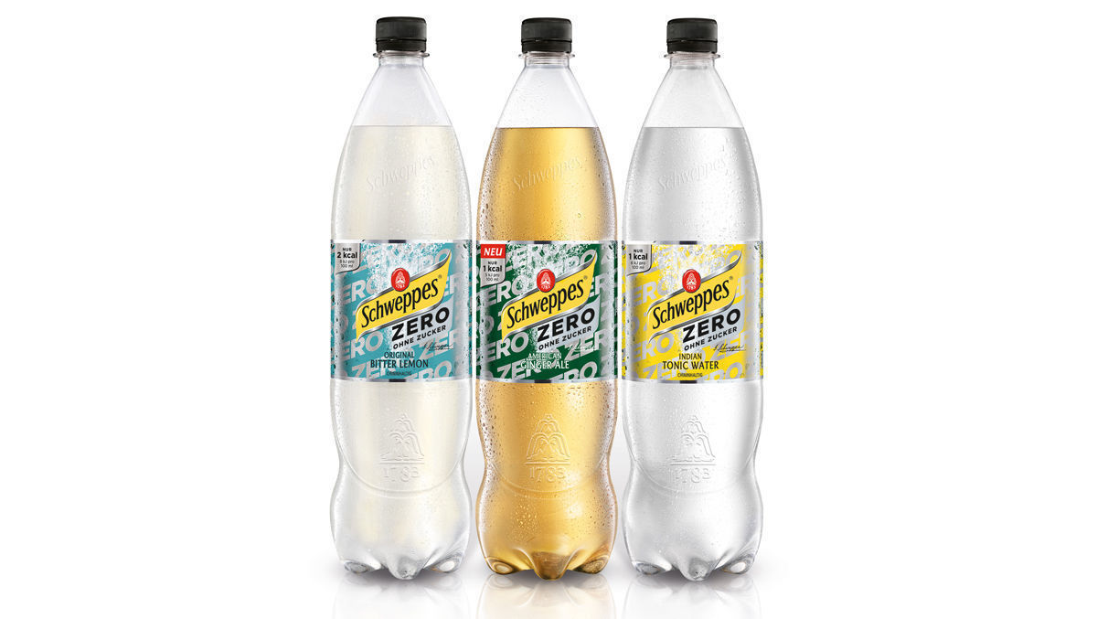 Schweppes Auch Ginger Ale gibt es jetzt ohne Zucker W&V