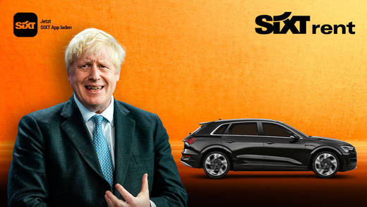 Das aktuelle Sixt-Motiv.