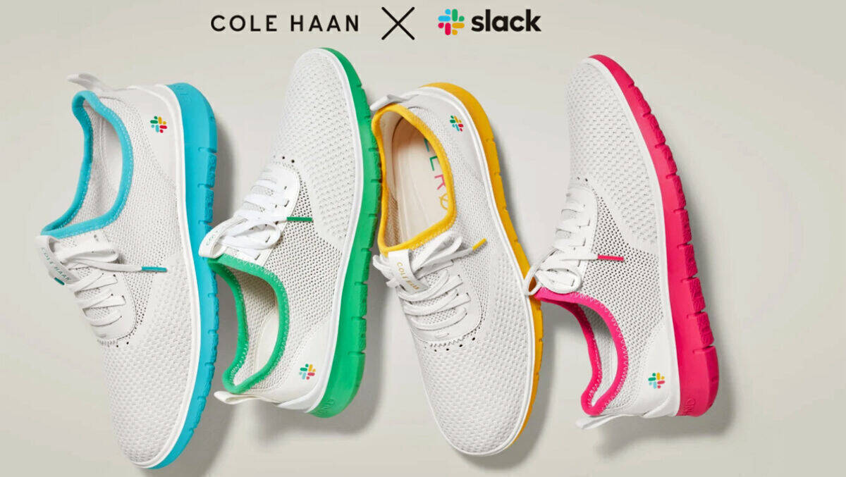 Jetzt können sich Marken-Enthusiasten mit Slack-Sneakern einkleiden.