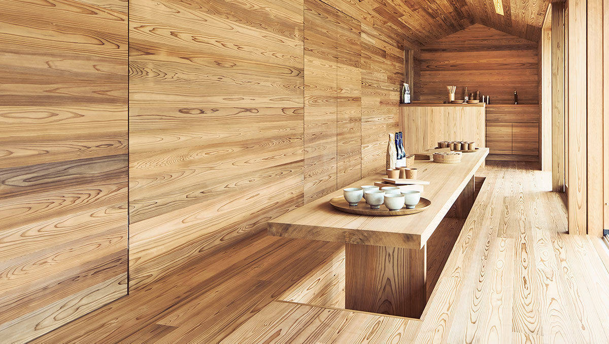 Das erste Projekt von Samara kann man in Yoshino erleben. Dort steht das "Cedar House".