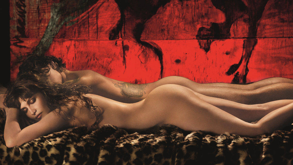 Laetitia Casta und Sergei Polunin im Pirelli-Kalender 2019.
