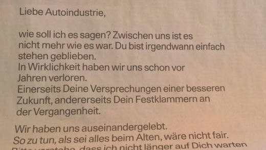 Auf Twitter sorgt die FAZ-Anzeige für Gesprächsstoff. 