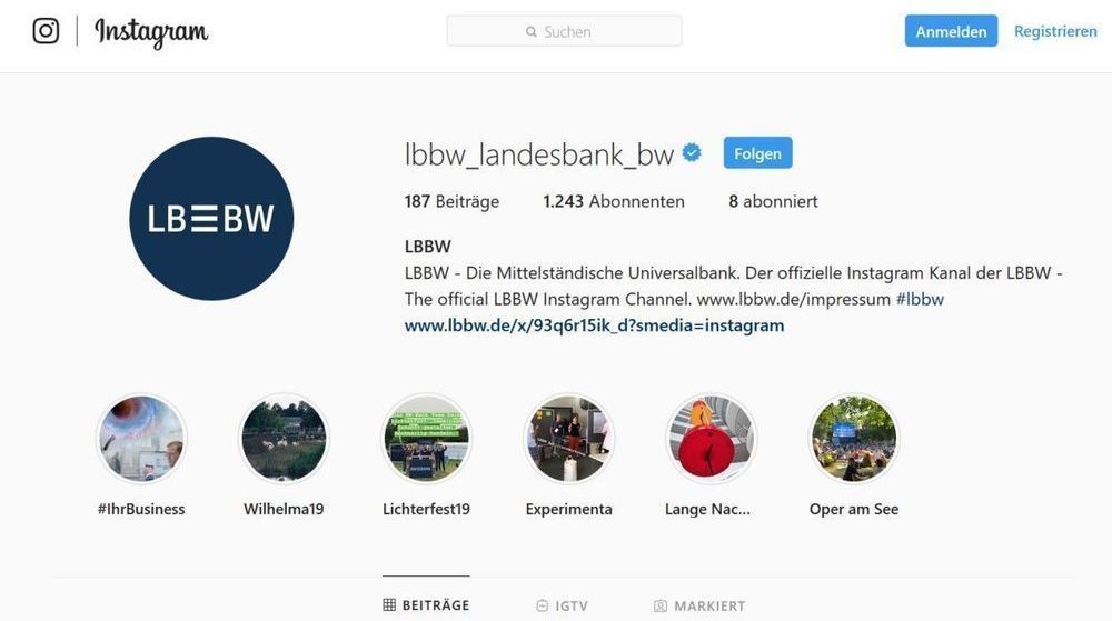 So nutzen Banken Social Media | W&V