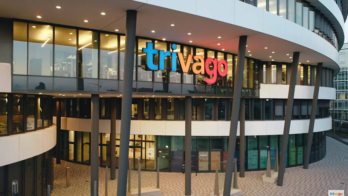 Der neue Trivago Campus am Medienhafen der Landeshauptstadt.