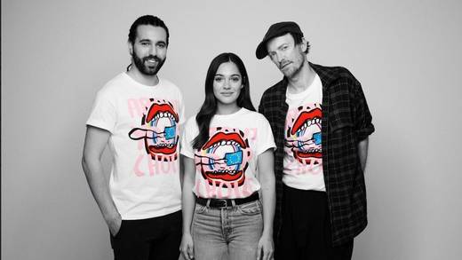 Für Europa (v.l.): das About You-Team Tarek Müller, Nilam Farooq und Henrik Vibskov.