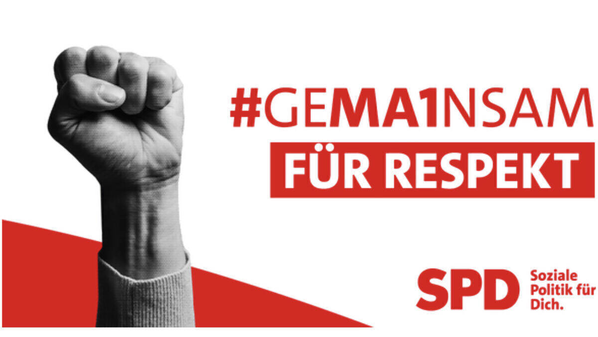 Die SPD ruft zum 1. Mai zu mehr Respekt für Menschen in Pflegeberufen auf.