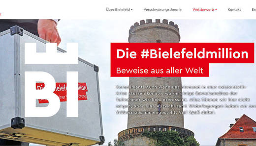 Durch die Stadtmarketing-Kampagne ist Bielefeld bekannter geworden.