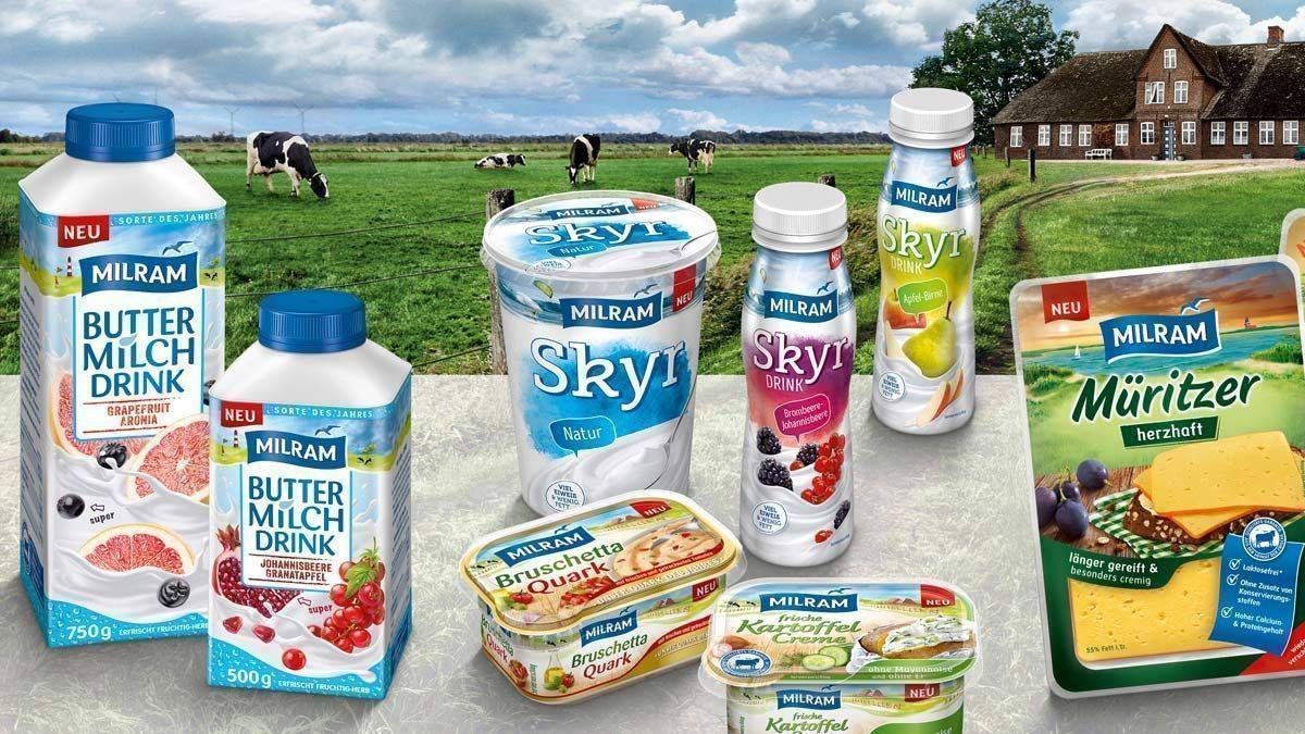 Das sind die jüngsten Produkte des Deutschen Milchkontors.