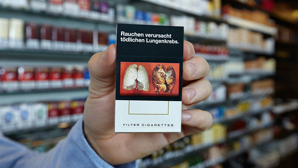 Die Tabakerzeugnisverordnung, die die Schockbilder vorschreibt, gilt nach Einschätzung der Richter nicht für die Verkaufsautomaten.