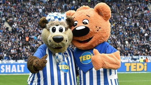 TEDi und Hertha gemeinsam
