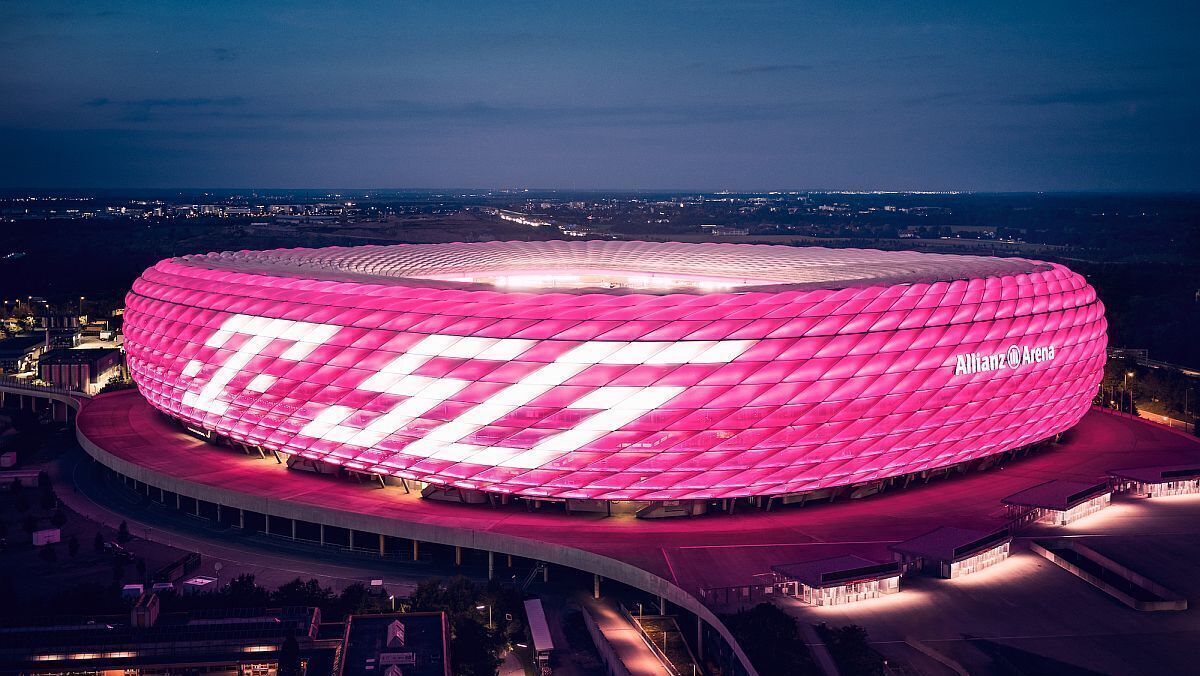 Telekom Lasst Allianz Arena In T5g Erstrahlen W V
