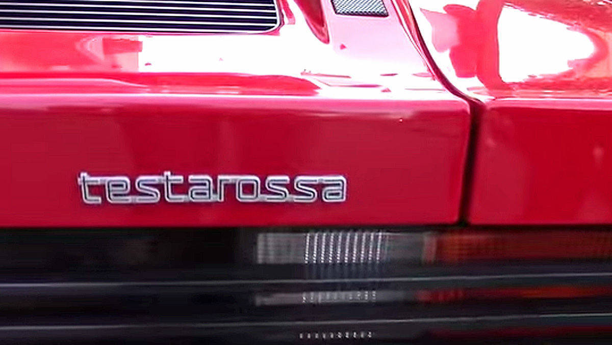 Ein Kultobjekt in Rot: Testarossa unter der Herrschaft von Ferrari.