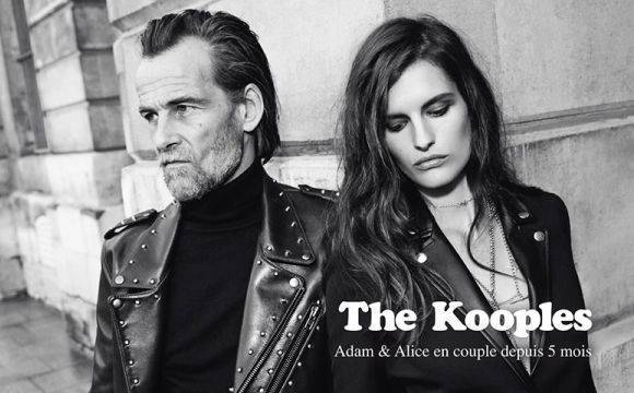 So sahen die Anzeigen von The Kooples früher aus.