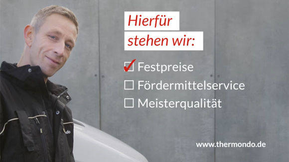 Testimonial ist Thermondo-Heizungsbauer Michael Bretag.