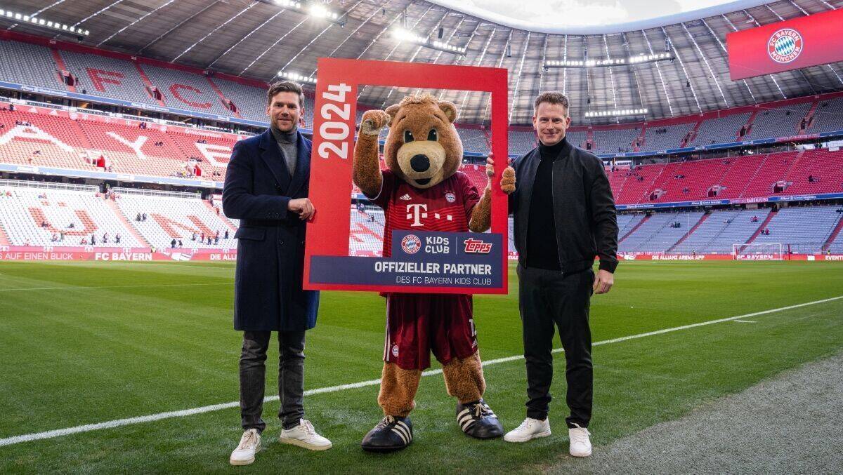 Der FC Bayern Kids Club und Topps sind nun offizielle Partner.