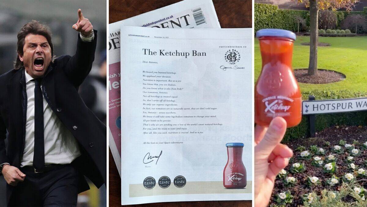 Ketchup-Verbot bei den Tottenham Hotspurs  – und ein Ausweg.