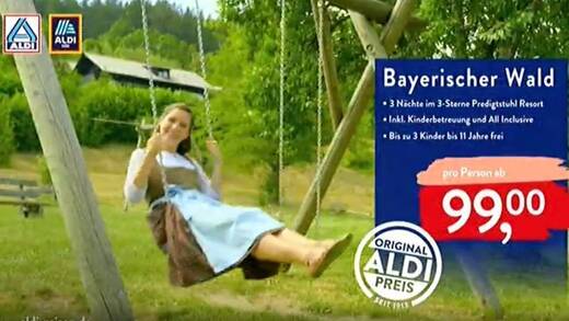 Im komplett gedrehten Tourismussektor findet sich aktuell Aldi als Neuzugang unter den Top Five der Werbungtreibenden, wie W&V Data zeigt.