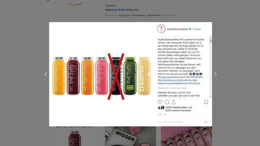 Der Smoothie ging, der Ärger kam: True Fruits in der Kriktik.