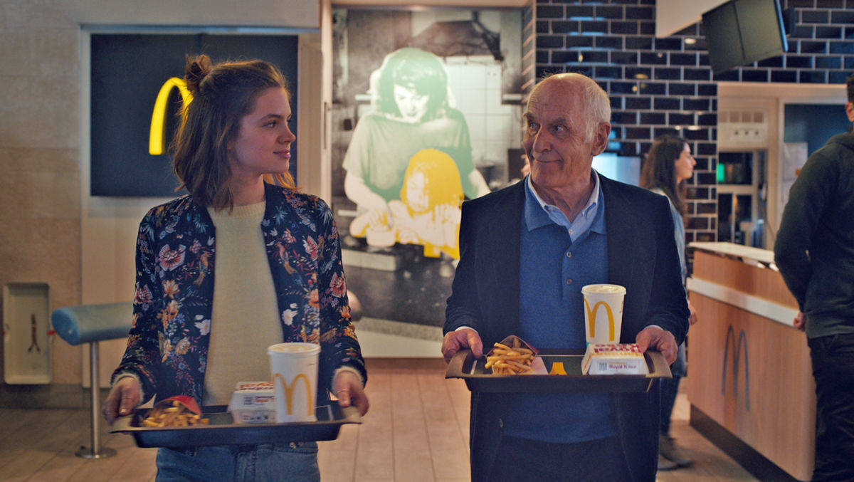 Szene aus dem McDonald's-Spot "Ella" von Leo's Thjnk Tank.