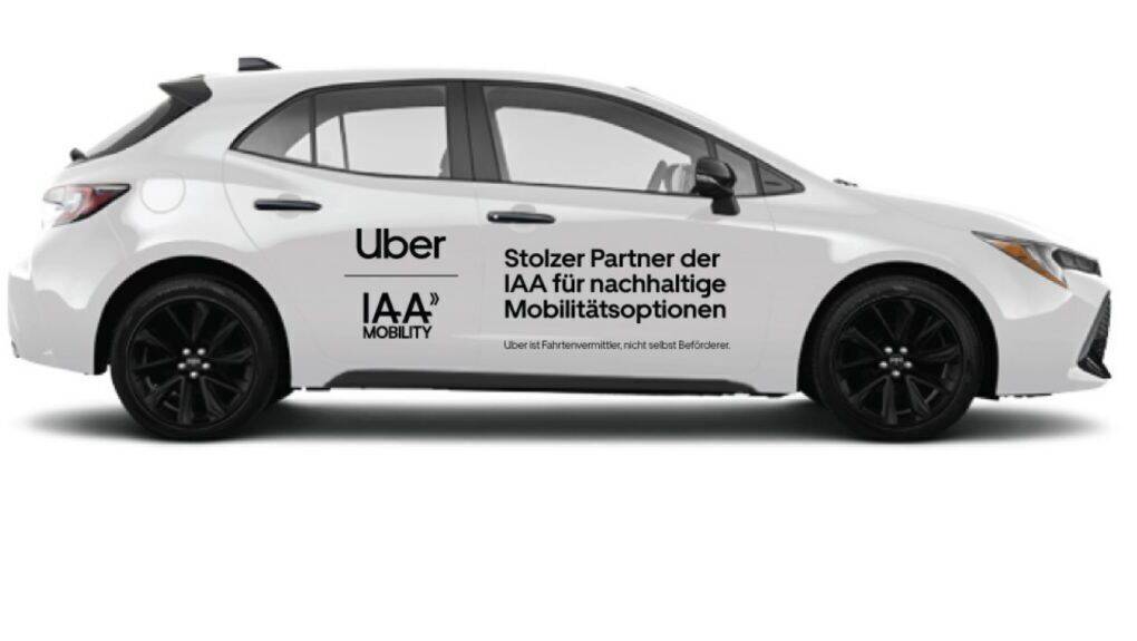 Uber ist zum zweiten Mal bei der IAA mit von der Partie.