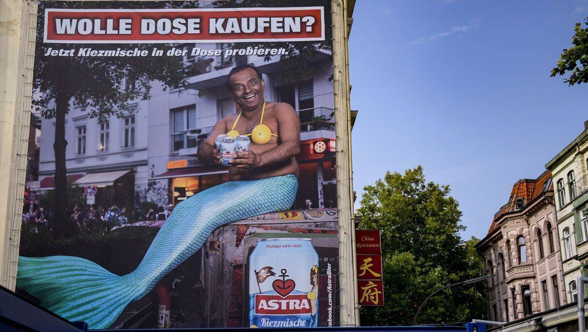 "Wolle Dose kaufen" - Astra eckte mit diesem Motiv an.