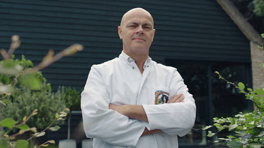 Der Gründer der Marke The Vegetarian Butcher, Jaap Korteweg.