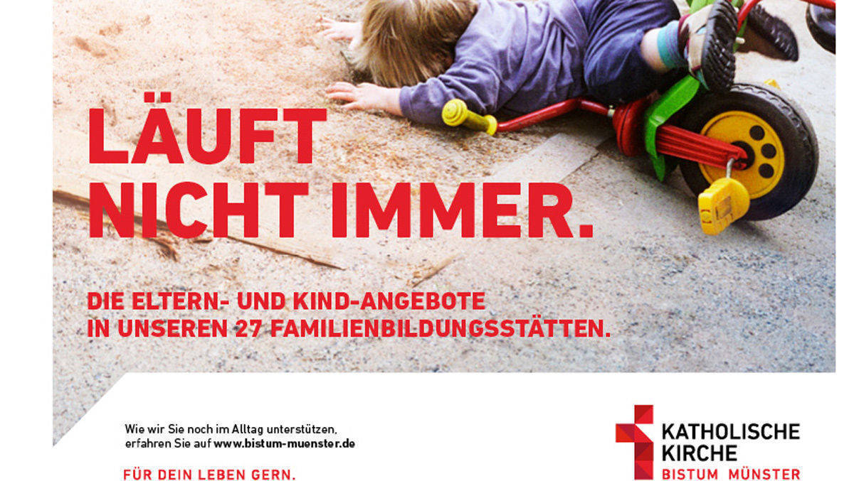 Image-Kampagne des Bistums Münster setzt auf provokante Sprüche.