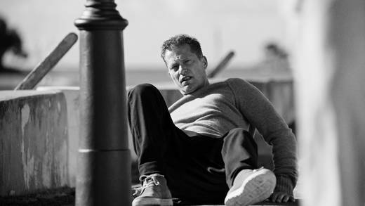 Autsch, das ging ins Auge: Til Schweiger am Boden.