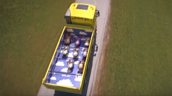 Dieser Volvo Truck transportiert eine besonders kostbare Fracht.