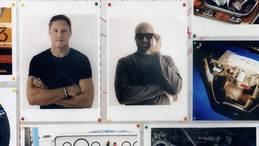 Mercedes-Designer Gorden Wagener (l.) und Virgil Abloh bilden ein Kreativduo (Foto: Bafic).
