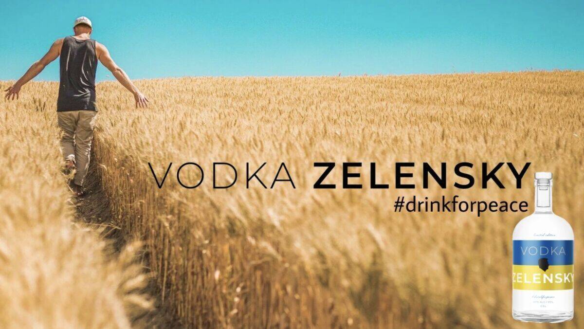 Trinken hilft: Vodka-Hersteller spendet 10 CHF pro verkaufter Flasche an Ukrainer:innen in Not.