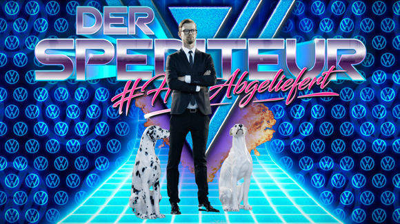 Ein Online-Spot teasert die Webserie "Der Spediteur" an.