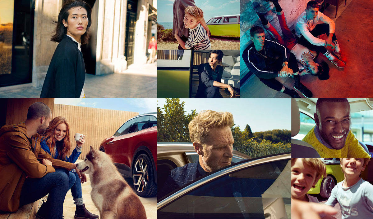 Die neue Bildsprache von Volkswagen wird menschlicher und lebendiger mit einem Fokus auf die Kunden und ihre Lebenswelt.