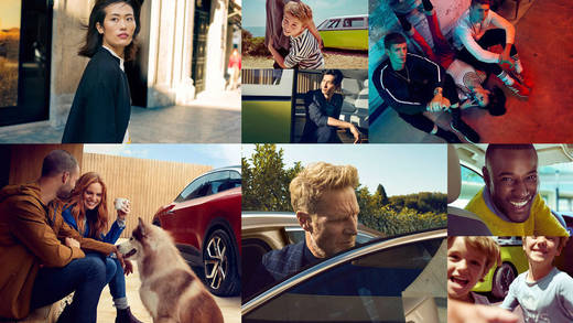 Die neue Bildsprache von Volkswagen wird menschlicher und lebendiger mit einem Fokus auf die Kunden und ihre Lebenswelt.