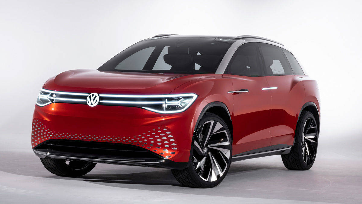 Als jüngstes Mitglied der ID.-Familie vorgestellt: der Zero-Emission-SUV ID. ROOMZZ.