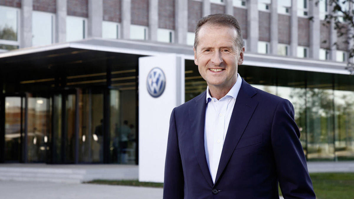 Volkswagen-Chef Herbert Diess will die Zusammenarbeit mit dem US-Autobauer Ford ausweiten.