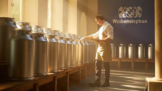 Die H-Milch erzählt die ganze Markengeschichte von Weihenstephan.