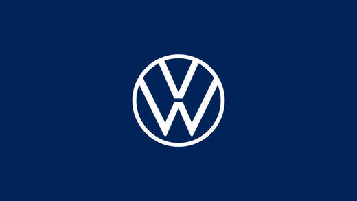 Das neue Logo von VW ist auf seine essenziellen Bestandteile reduziert.