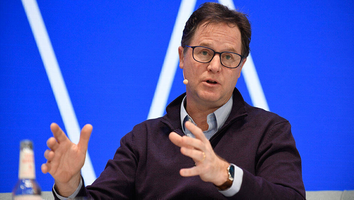 Ex-Politiker Nick Clegg, hier bei der DLD-Konferenz, ist seit 2018 Cheflobbyist von Facebook.