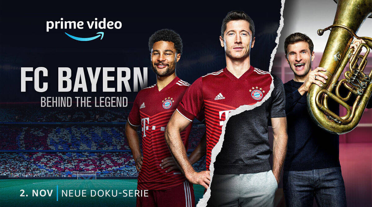 Amazon bewirbt derzeit die Doku "FC Bayern – Behind the Legend". Und das nicht immer an sinnvollen Orten