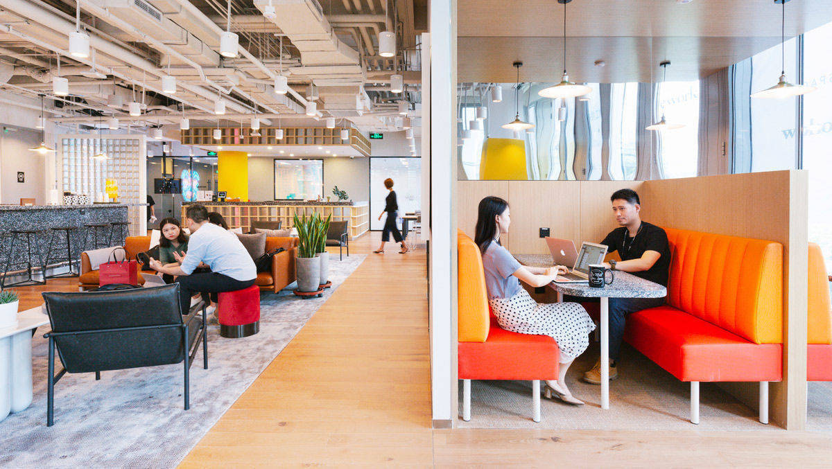 So arbeitet es sich bei WeWork.