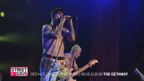 Telekom Streets Gig mit den Red Hot Chili Peppers.