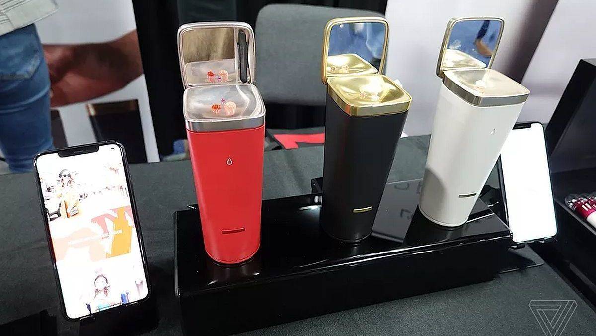 So sieht der Prototyp aus, den L'Oréal auf der CES vorgestellt hat.