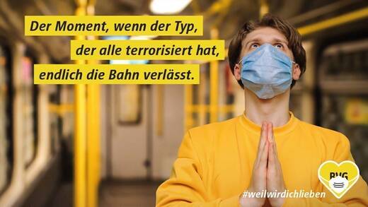 So humorvoll kommentieren de Berliner Verkehrsbetriebe die Amtseinführung von Joe Biden.